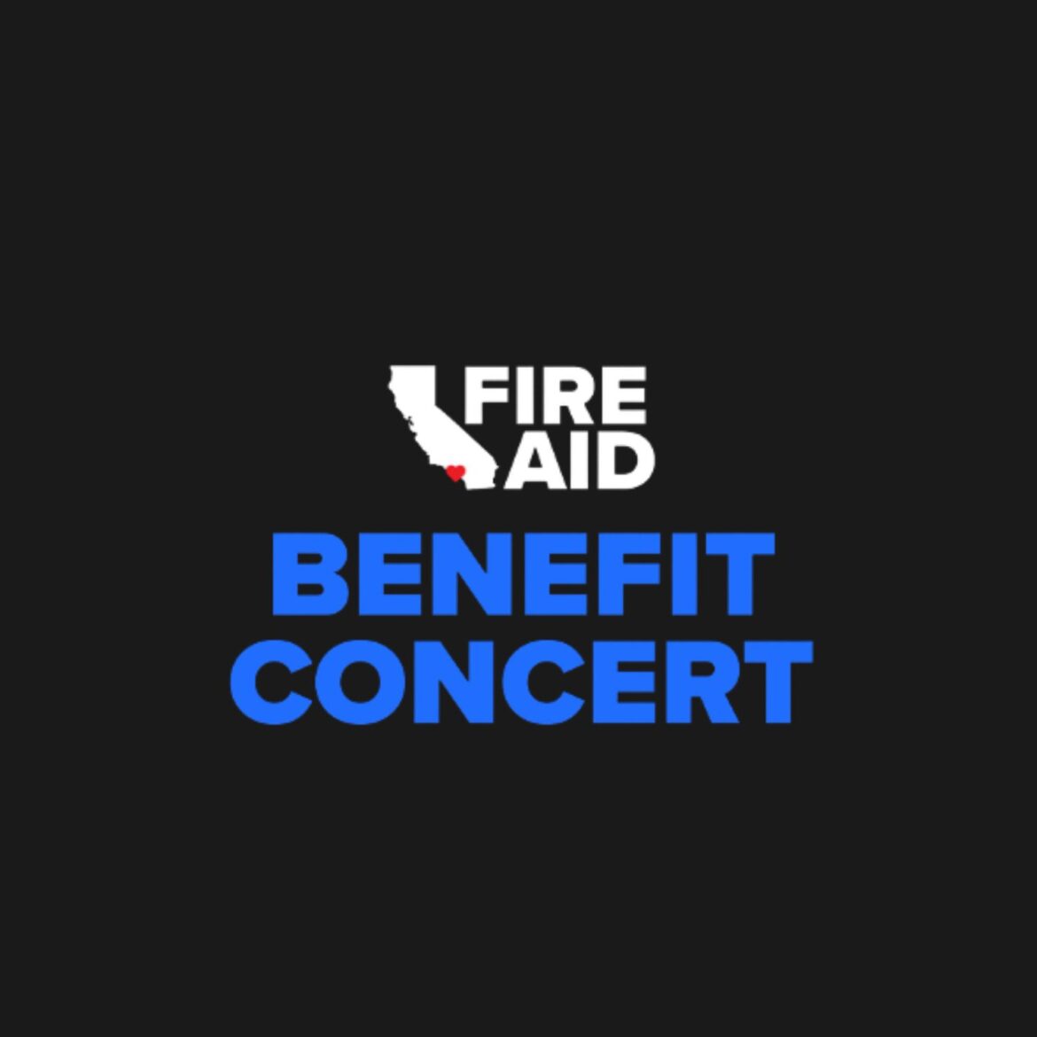 Fire Aid Benefiz Konzert für Brandopfer in LA